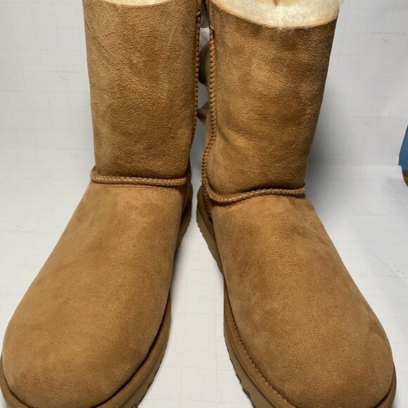 UGG Womens Bailey Bow II Winter Boots - Chestnut Size 9 & 10 - Picture 5 of 8